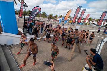 El teldense Azman Mesand, campeón de la 10k Xtreme Yaiza Bestial Race 2022/TA.